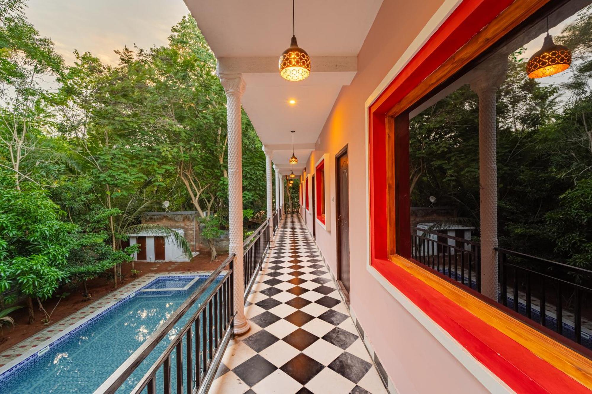 Hotel De Jardin Pondicherry With Swimming Pool Exteriör bild