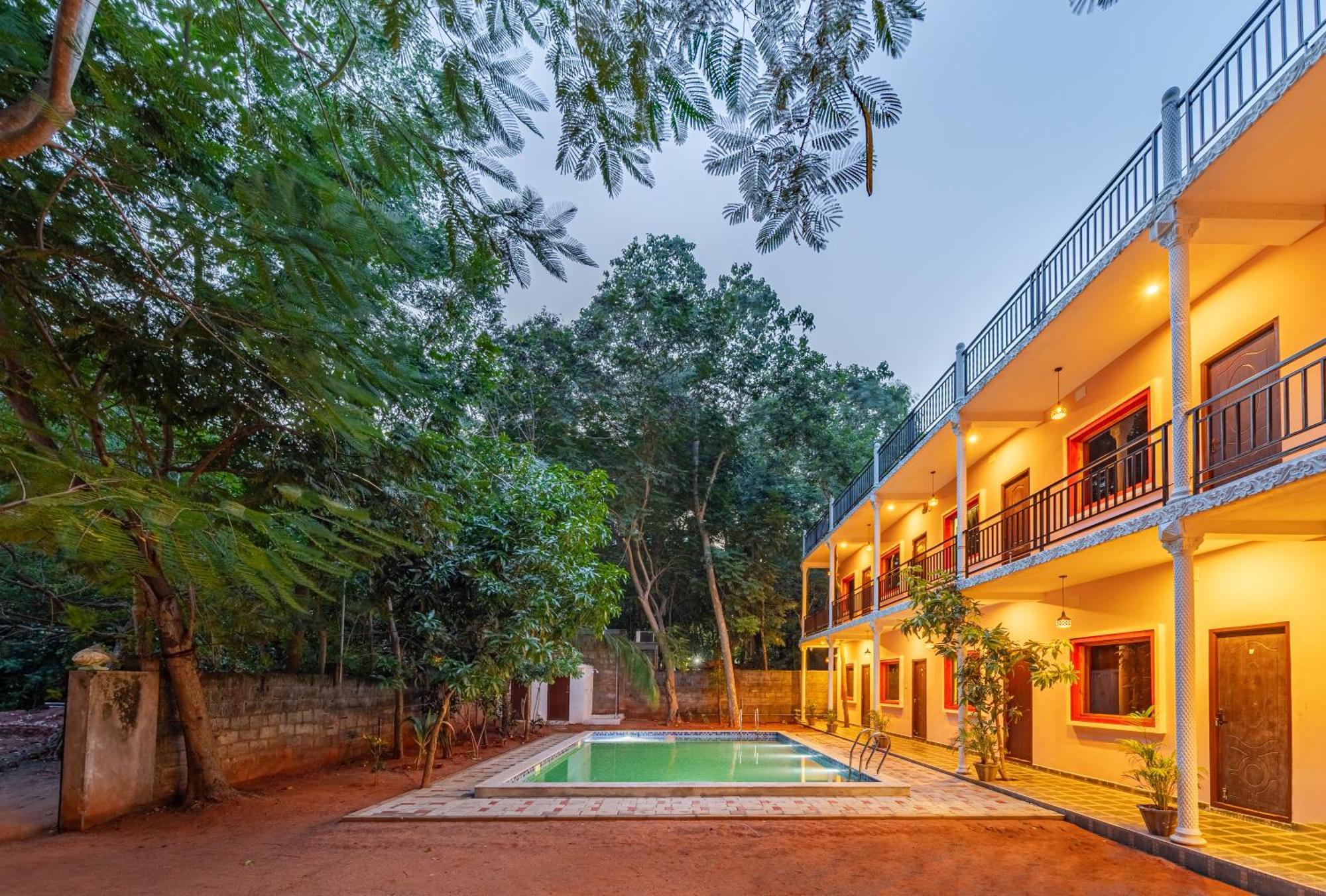 Hotel De Jardin Pondicherry With Swimming Pool Exteriör bild